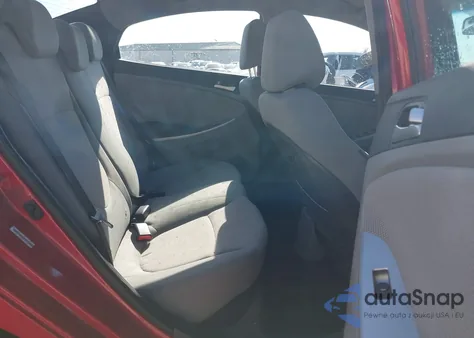 2013 Hyundai Accent Gls/Gs z USA, uszkodzony, nr VIN KMHCT4AE9DU584169